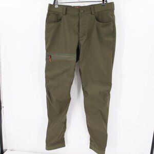Foehn Pants Mens 34 L32 green Brise Schoeller Performance Trekking Gorpcore Camp
